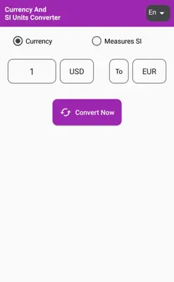 Currency And SI Units Converter android App screenshot 4